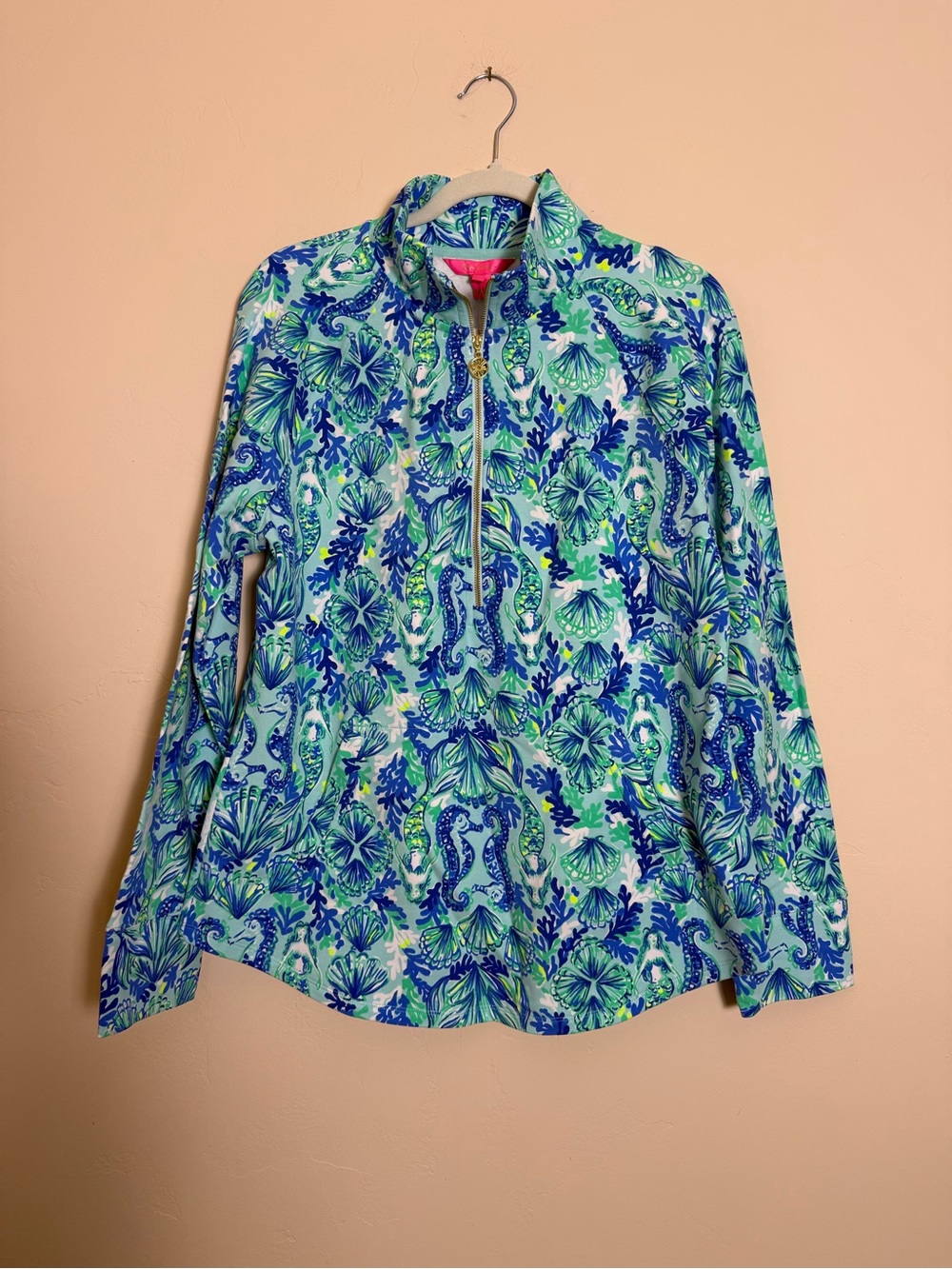 NWT Lilly Pulitzer UPF 50+ skipper popover size large